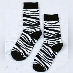 Zebra Socks